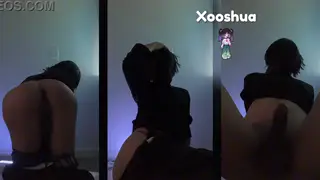 Hairy Femboy in Cosplay Shows Off Perfect Ass