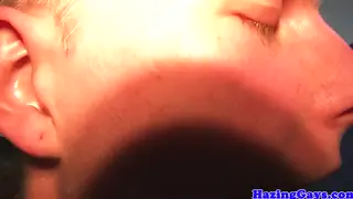 College Students Share Cumshot in Dorm Hazing