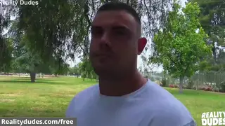 Hairy Muscle Hunk Takes a Rough Ride