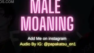 Solo Man Strokes Hard While Moaning Loudly