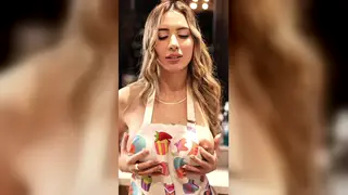 Busty Blonde Latina Maid Gets Creampied in Kitchen