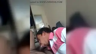 Anonymous Guy Sucks a Big Cock on Cam